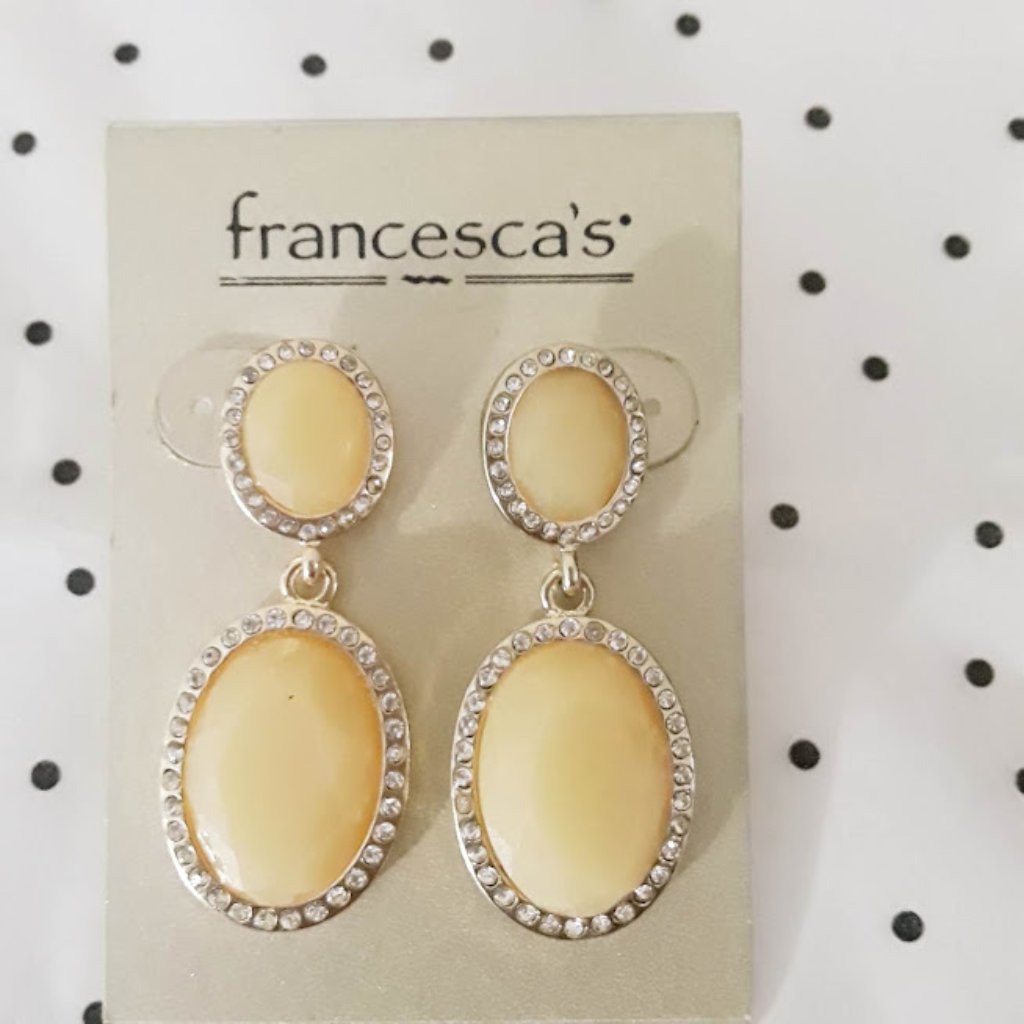 3 For $15 Sale!! Francesca's Double Teardrop Earrings
